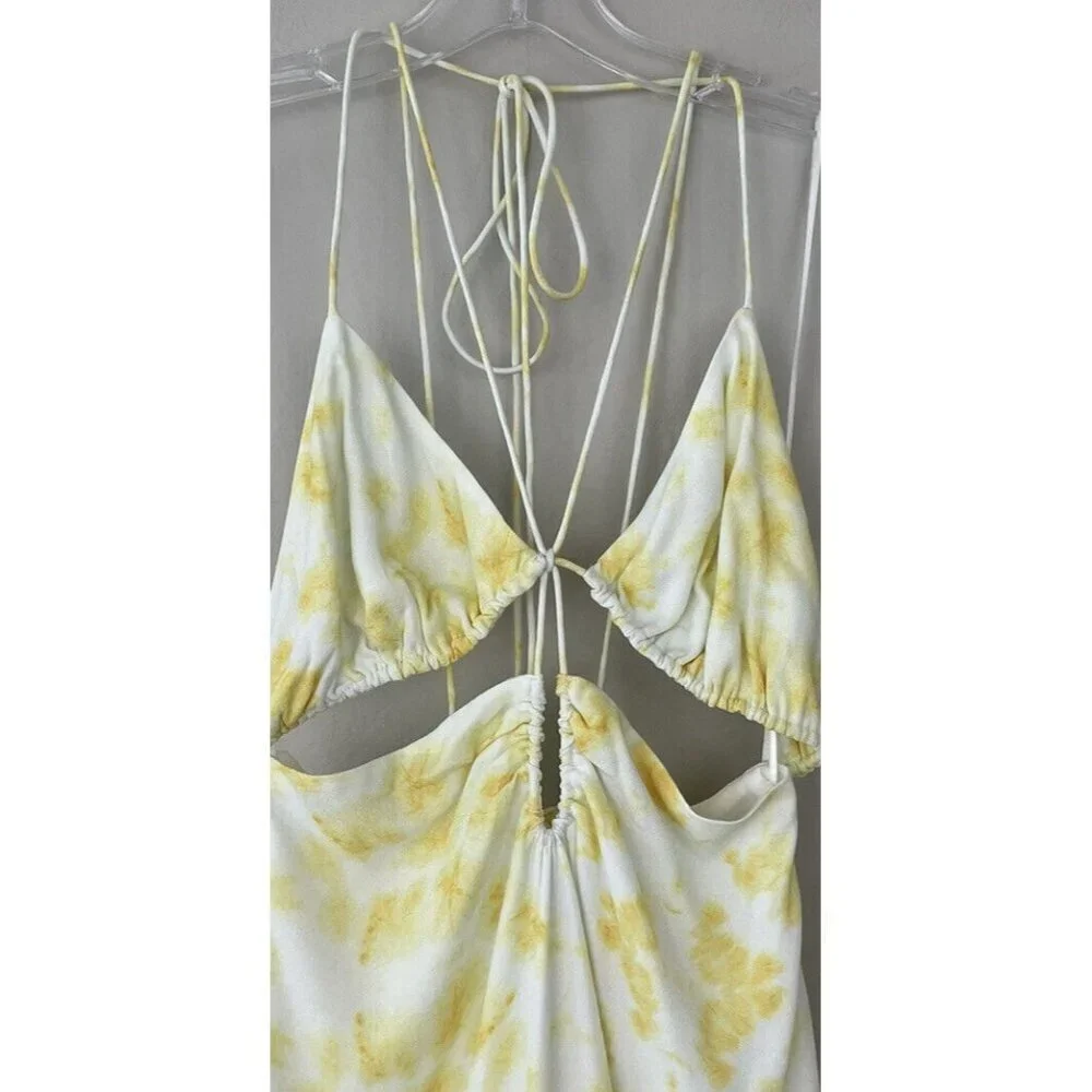 Third Form Free People Women’s Size US6 Ring Out Slip Cut Out Dress Boho‎ Sexy